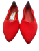Rothy's Shoe Size 10.5 Red Orange Textile Pointed Toe Woven Flats Red Orange / 10.5