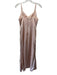 Lavetir Size 2 Pink Polyester Spaghetti Strap Gathered Dress Pink / 2