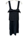 Derek Lam 10 Crosby Size 6 Black Cotton Sleeveless Dress Black / 6