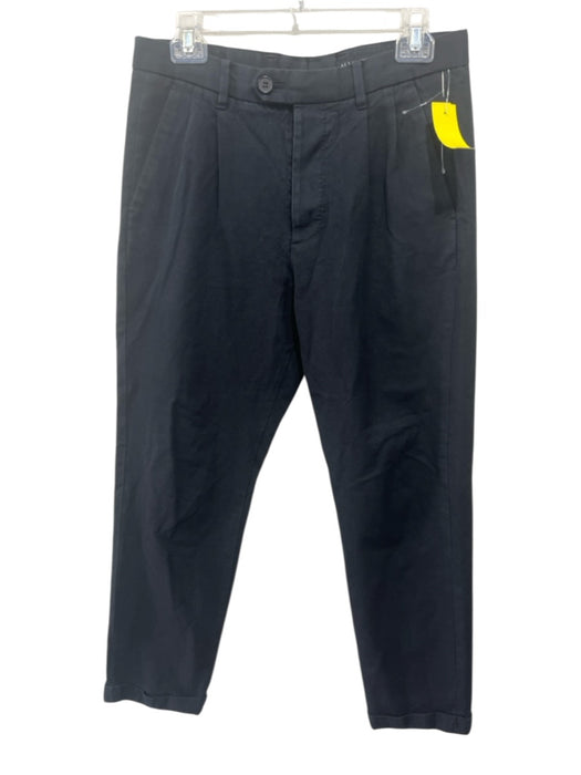 ALLSAINTS Size 28 Black Cotton Zip Fly Pants Black / 28