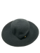 Eric Javits Black Straw Woven Charm wide brim Hat Black / One Size
