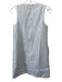 Ann Mashburn Size XS Light blue & white Cotton Stripe Sleeveless Shift Dress Light blue & white / XS