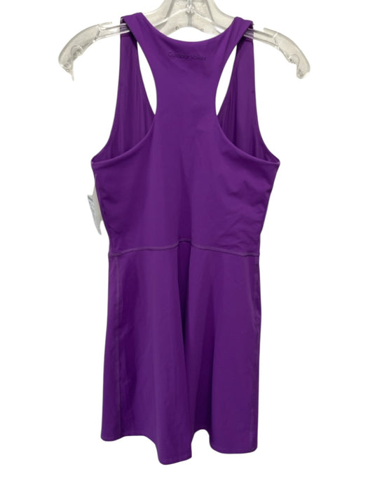 Outdoor Voices Size M Purple Nylon Blend Racerback V Neck Athletic Dress Purple / M