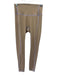 CNCPTS Size M Beige & Purple Nylon & Spandex Contrast Trim Stretch Leggings Beige & Purple / M