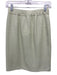 St. John Collection Size XS Pistachio Green Rayon & Wool Stretch Waist Skirt Pistachio Green / XS