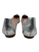 Schutz Shoe Size 8 Silver & Clear Vinyl & Leather Transparent Metallic Flats Silver & Clear / 8