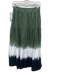 Derek Lam 10 Crosby Size 4 Green, White, Black Cotton Tie Dye Side Zip Skirt Green, White, Black / 4