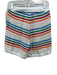 Casablanca Size XS White & Multi Cotton Crochet Knit Stripe High Rise Shorts White & Multi / XS
