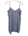 Derek Lam 10 Crosby Size 4 Blue & White Cotton Blend Spaghetti Strap Mini Dress Blue & White / 4