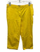 Burberry Golf Size 10 Yellow Cotton Zip Fly Mid Rise Capri Pants Yellow / 10