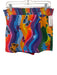 Alden Adair Size S red, purple, multi Elastic Waist Rainbow Butterfly Skort red, purple, multi / S