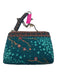Mary Frances Brown & Green Beaded Crossbody Zip Close giraffe Bag Brown & Green / S/M