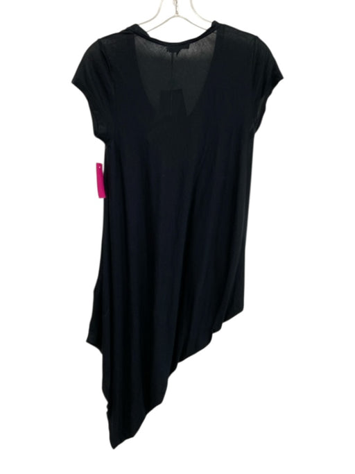 C'N'C costume national Size 28/42 Black & Multi Short Sleeve All Over Print Top Black & Multi / 28/42