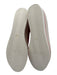 Ron White Shoe Size 40 Red & White Leather Ankle Strap Closed Toe Platform Shoes Red & White / 40