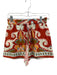 Love The Label Size XS Red, White & Muliti Cotton Abstract Print Pocketed Shorts Red, White & Muliti / XS
