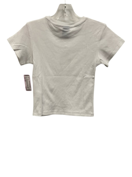 Realisation Size XXS White & Multi Cotton Graphic Short Sleeve Baby T Shirt Top White & Multi / XXS