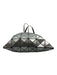 Bao Bao Issey Miyake Silver PVC Shoulder Strap Geometric Folding Bag Silver / M