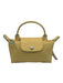 Longchamp Yellow Nylon & Leather Crossbody Strap hand bag Bag Yellow / XS