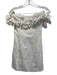 Reformation Size 4 Champagne Gold Linen Sleeveless Ruffle Collar Dress Champagne Gold / 4