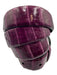 Donna Karan Purple Crocodile Leather Belts Purple / L