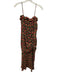 Elliatt Size Medium Pink, Green, Navy Polyester Blend Spaghetti Strap Dress Pink, Green, Navy / Medium