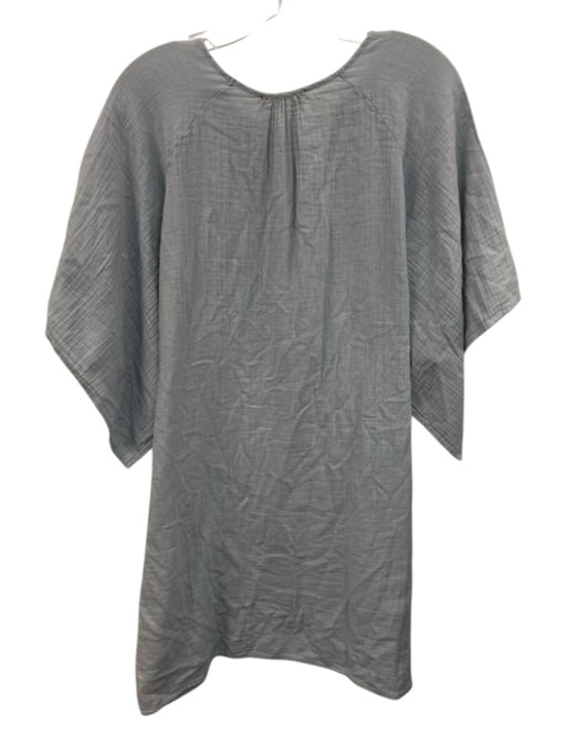 Stark X Size XS Baby Blue Cotton Split Sleeve Gauze Dress Baby Blue / XS