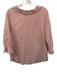 Olive Des Olive Size 1 Red & White Cotton Blend 3/4 Sleeve Pinstripe Top Red & White / 1