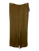 3.1 Phillip Lim Size 6 Beige Silk High Rise Pockets Shimmer Wide Leg Pants Beige / 6