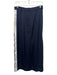 Sunday in Brooklyn Size Small Navy & white High Rise Striped Satin Maxi Skirt Navy & white / Small