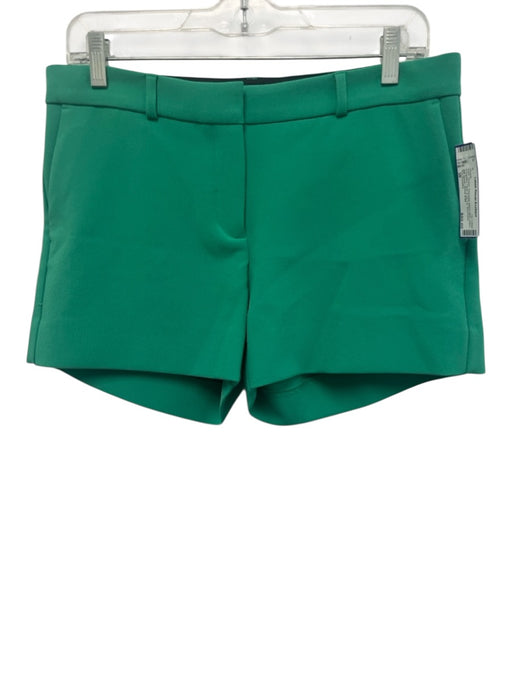 The Kooples Size 38 Green Polyester Blend Belt Loops Pocketed Shorts Green / 38