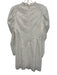 Lilly Pulitzer Size 8 White Nylon Blend Floral Lace Overlay Long Sleeve Dress White / 8