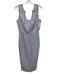 Roland Mouret Archive Size 6 Lilac Purple Polyester Blend Sleeveless Dress Lilac Purple / 6