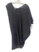 Zero + Maria Cornejo Size 6 Dark Gray Polyester Asymmetrical One Sleeve Dress Dark Gray / 6
