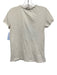 CH Carolina Herrera Size M Cream White & Black Cotton Blend Short Sleeve Top Cream White & Black / M
