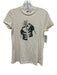 CH Carolina Herrera Size M Cream White & Black Cotton Blend Short Sleeve Top Cream White & Black / M