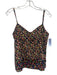 tricot COMME des GARÇONS Size M Black & Multi Cotton Floral Spaghetti Strap Top Black & Multi / M