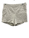 Hunter Bell Size 2 White Polyester Blend Side Zip Decorative Pockets Mini Shorts White / 2
