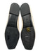 M. Gemi Shoe Size 39.5 Cream White Leather Upper Slip On Top Strap Flat Loafers Cream White / 39.5
