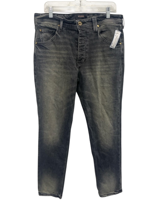Vayder Size 33 Faded Black Cotton Washed Jean Men's Pants Faded Black / 33