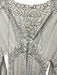 Free People Size 4 Cream & Brown Viscose Short Wide Sleeve Squares Lace Up Dress Cream & Brown / 4