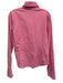 Anne Fontaine Size 44 Pink Cotton Blend Long Sleeve Button Front Collar Top Pink / 44