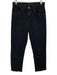 Obey Size 26 Black Cotton Denim Mid Rise Straight Leg Raw Hem Pockets Jeans Black / 26
