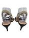 Giorgio Armani Shoe Size 39.5 Black & Beige Leather Patent Leather Satin Pumps Black & Beige / 39.5