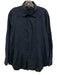 Rag & Bone Size L Navy Blue Cotton Long Sleeve Embroidered Paisley Floral Top Navy Blue / L