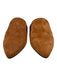 Jenni Kayne Shoe Size 39 Tan Brown Leather Upper Suede Pointed Almond Toe Mules Tan Brown / 39