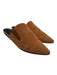 Jenni Kayne Shoe Size 39 Tan Brown Leather Upper Suede Pointed Almond Toe Mules Tan Brown / 39