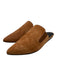 Jenni Kayne Shoe Size 39 Tan Brown Leather Upper Suede Pointed Almond Toe Mules Tan Brown / 39