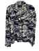 Reformation Size M White & Navy Blue Lyocell Button Up Garden Print Pajama Top White & Navy Blue / M