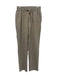 Sandro Size 38 Taupe Brown Cotton Elastic Drawstring Waist High Rise Pants Taupe Brown / 38