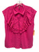 Indies Size T40 Hot pink Polyamide Blend Ruffle Cap Sleeve Ruffles Top Hot pink / T40